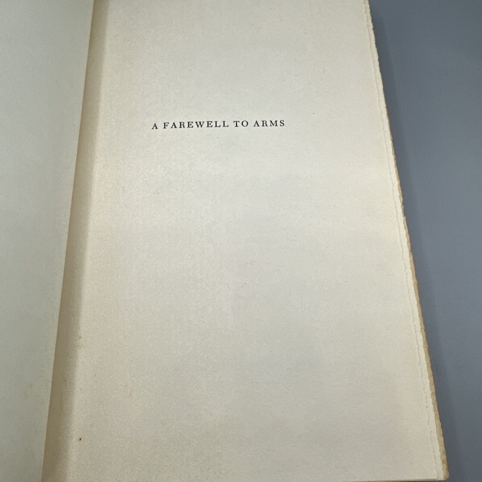 A Farewell to Arms by Ernest Hemingway Rare 1957 Hardcover Book