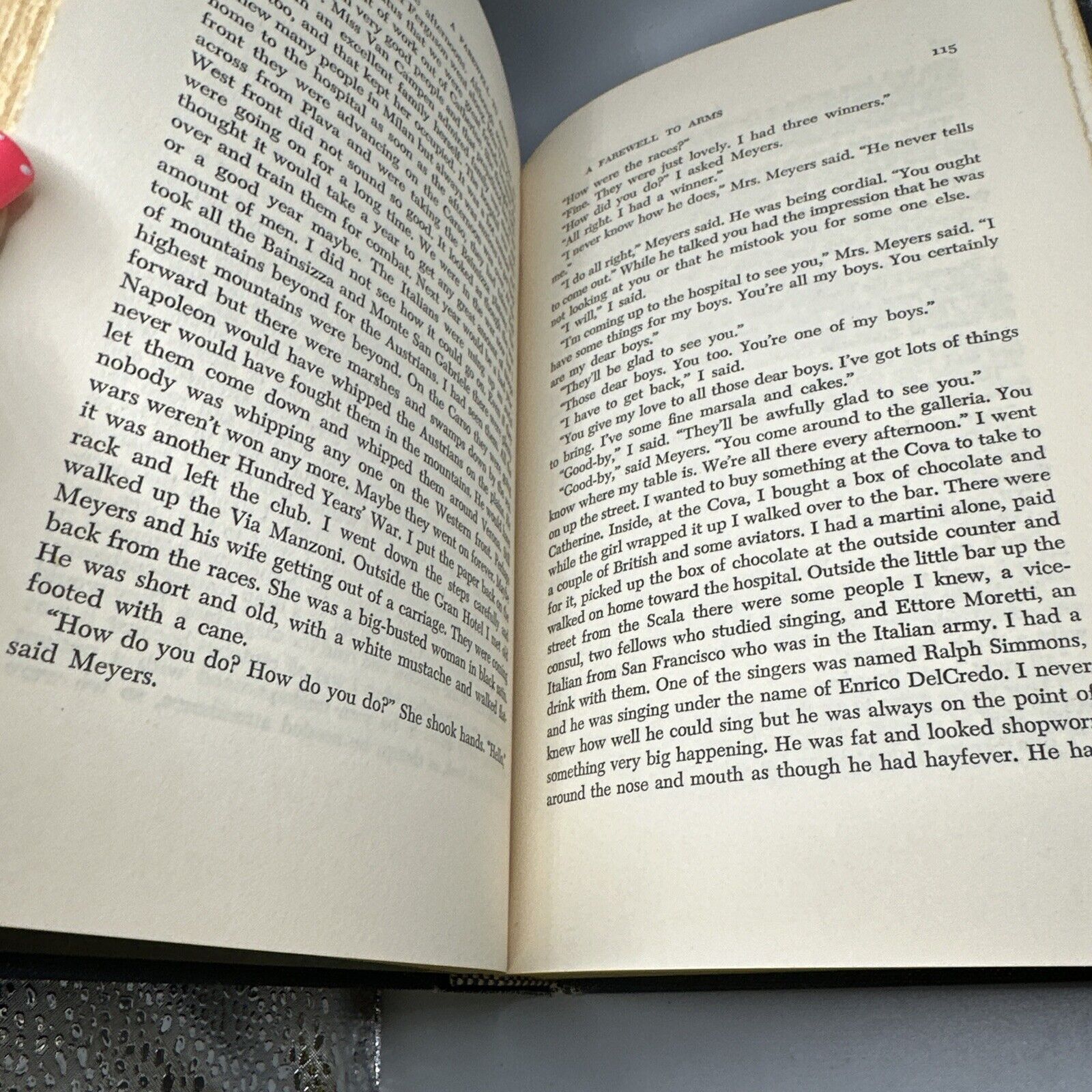 A Farewell to Arms by Ernest Hemingway Rare 1957 Hardcover Book