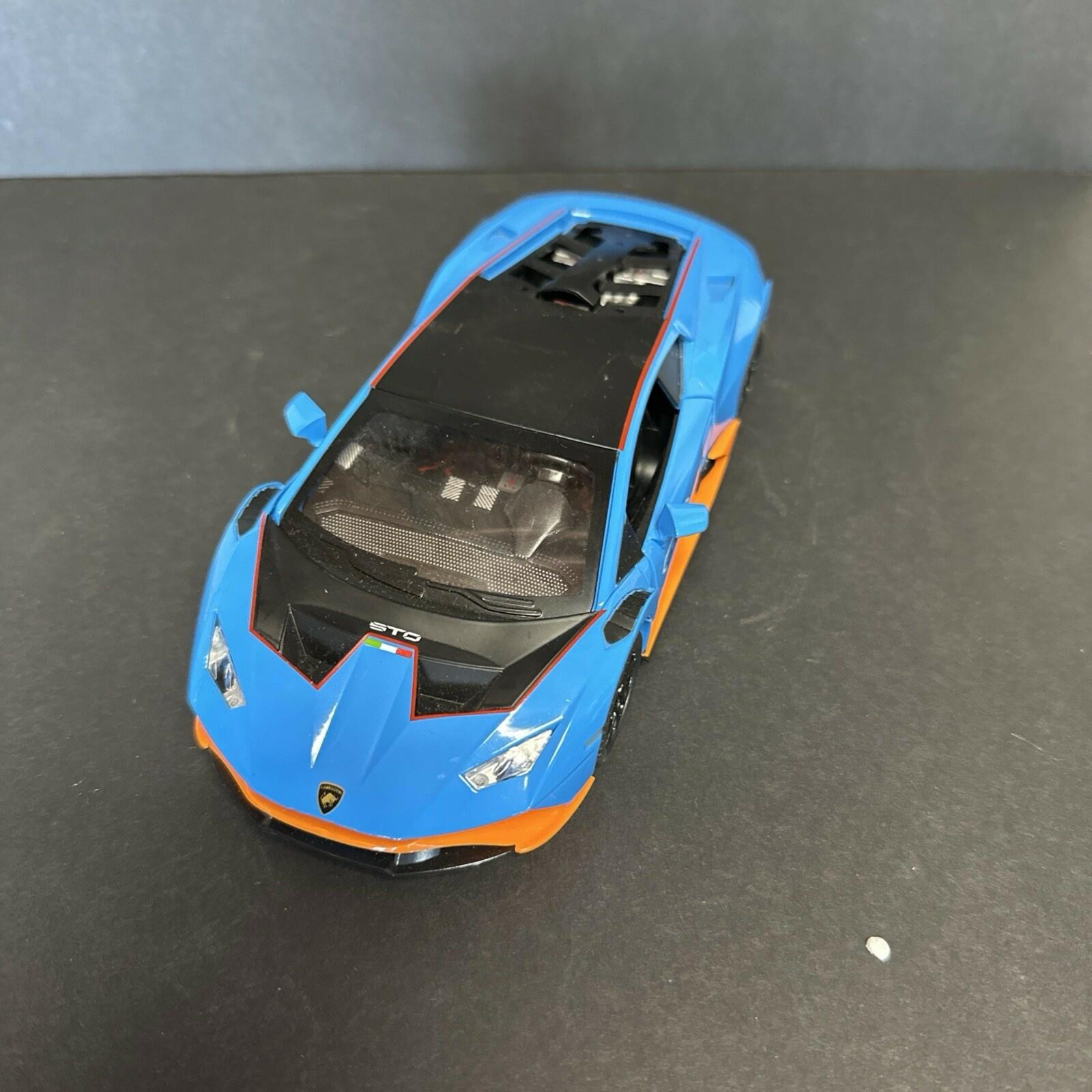 1/18 Lamborghini Huracan STO Model Car Diecast Toy Car Collection for Men