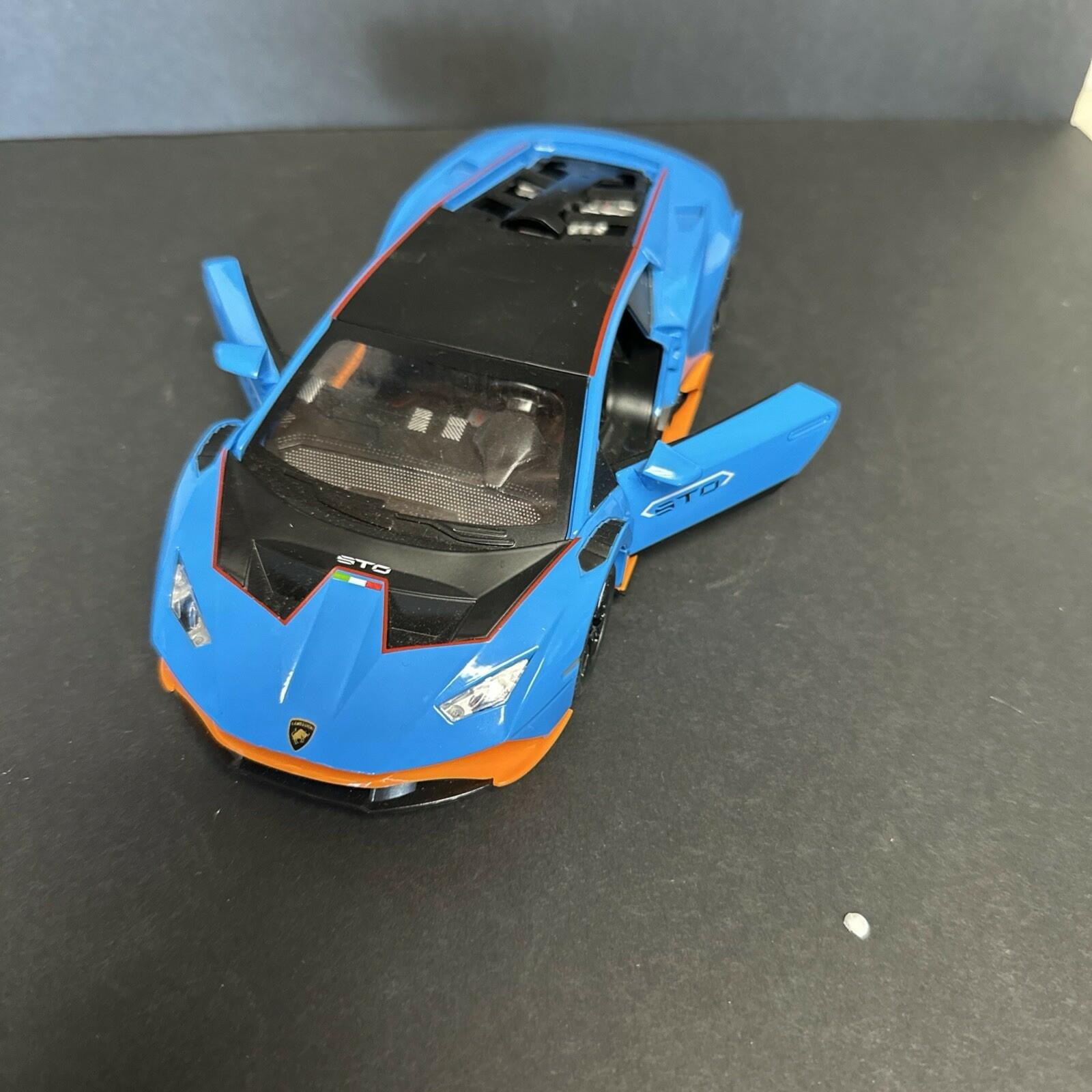 1/18 Lamborghini Huracan STO Model Car Diecast Toy Car Collection for Men