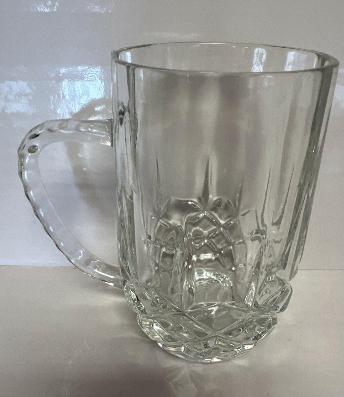SET OF TWO CRYSTAL-mug Nobility by KRISTAL ZAJECAR Retired 16oz 24% LedYugoslavs