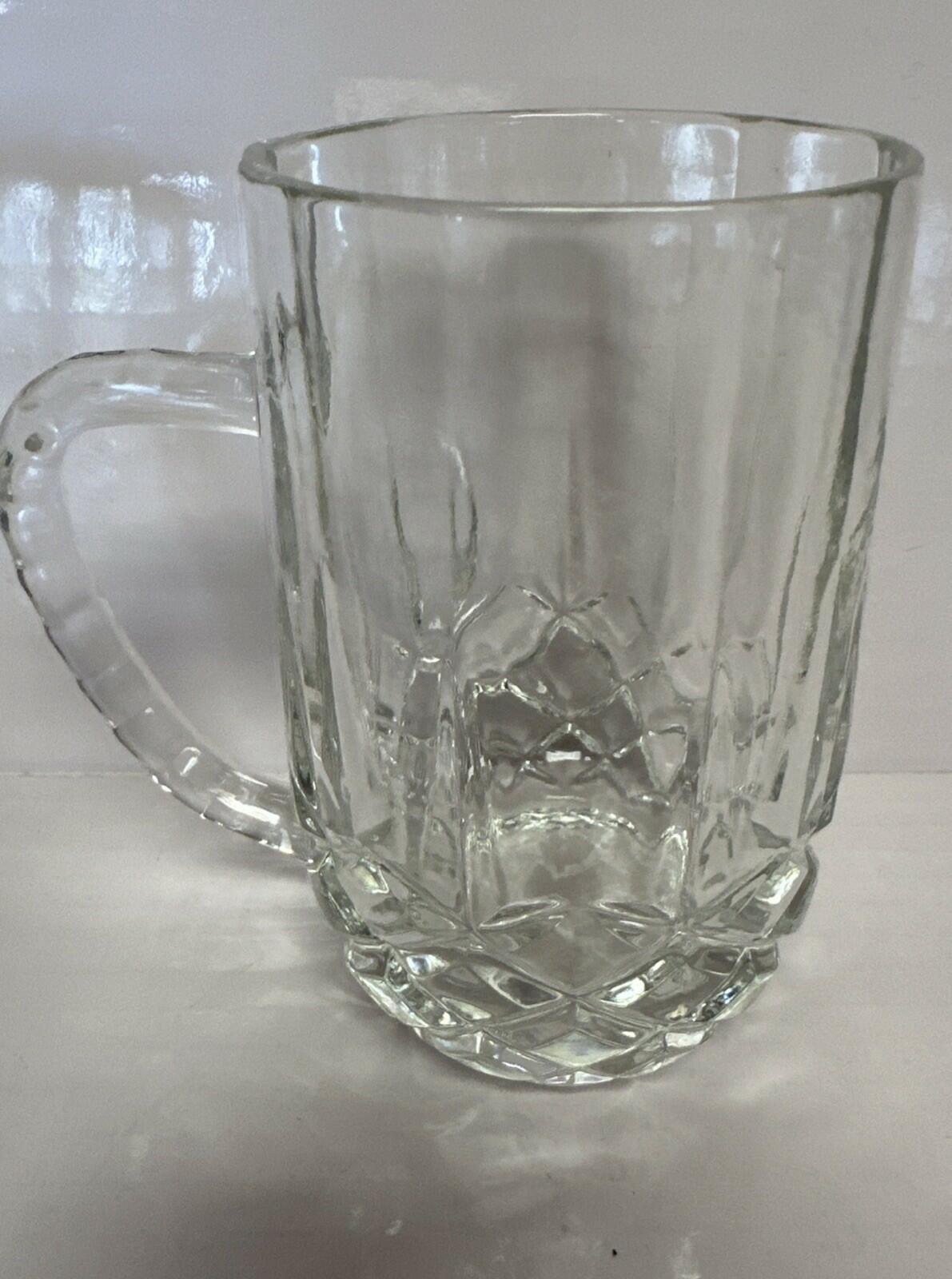 SET OF TWO CRYSTAL-mug Nobility by KRISTAL ZAJECAR Retired 16oz 24% LedYugoslavs