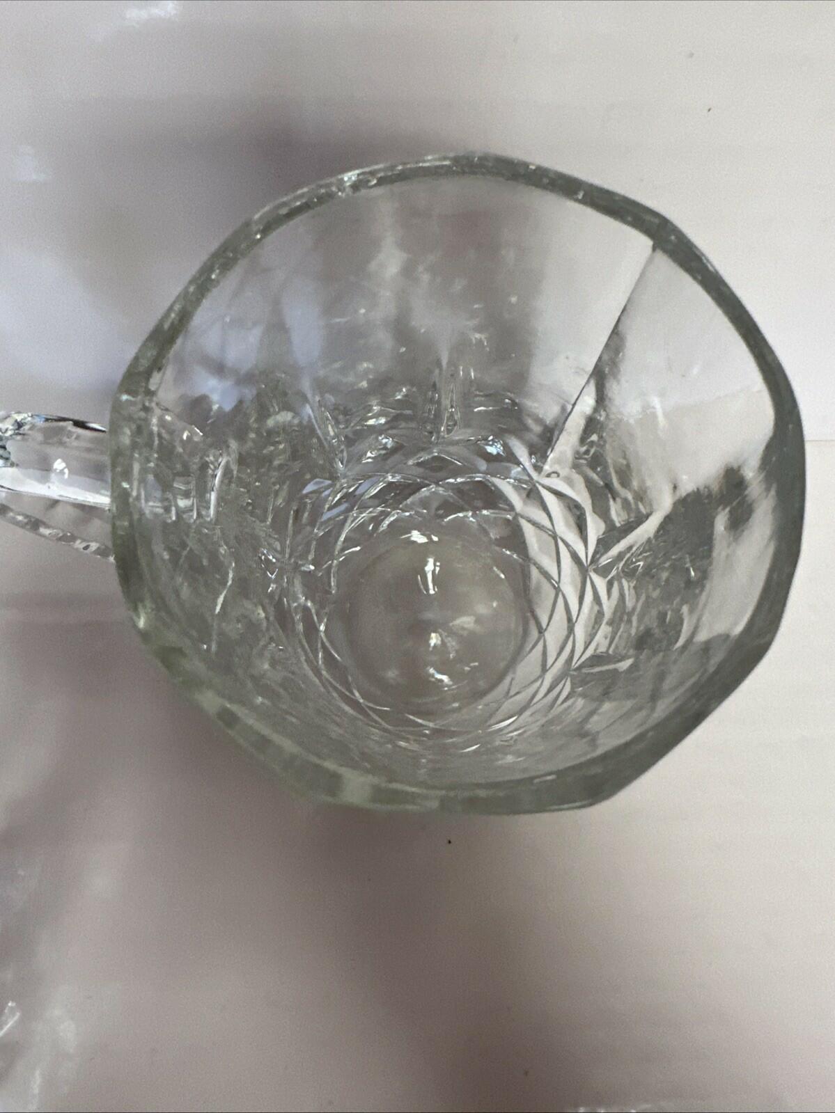 SET OF TWO CRYSTAL-mug Nobility by KRISTAL ZAJECAR Retired 16oz 24% LedYugoslavs