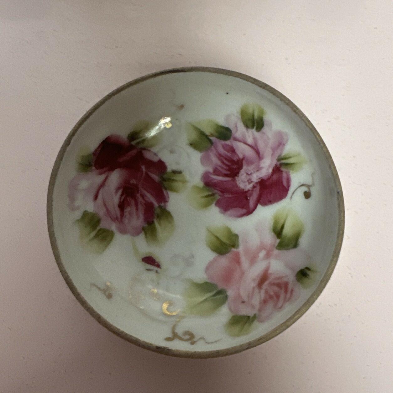 Royal Albert Devonshire Lace Saucer And Trinket Bowl Bone China Made in England